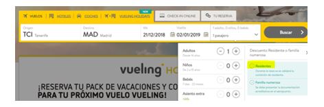 Descuentos 75% vuelos